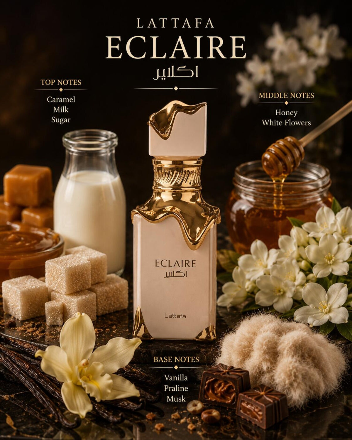 Eclaire by Lattafa Perfumes — Full Bottle